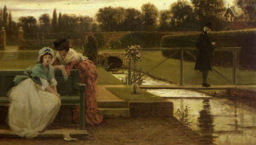 Ten Minutes To Decide By George Dunlop Leslie