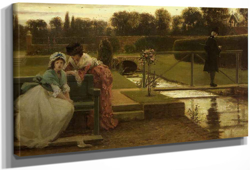 Ten Minutes To Decide By George Dunlop Leslie