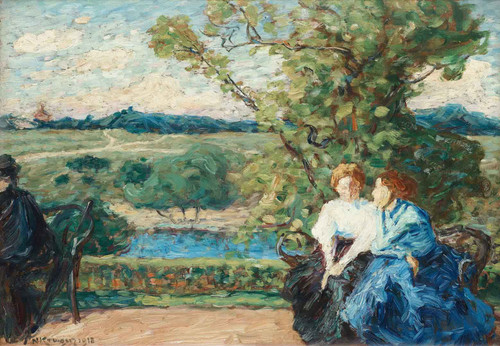 Terrace In Rosendal By Nils Kreuger Terrace In Rosendal By Nils Kreuger