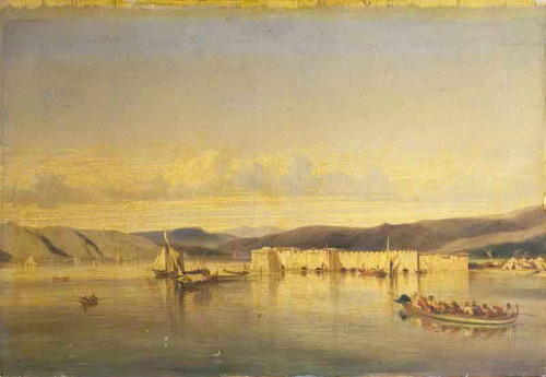 The Anchorage Of Smyrna By Alexandre Gabriel Decamps