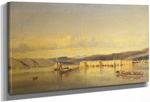 The Anchorage Of Smyrna By Alexandre Gabriel Decamps