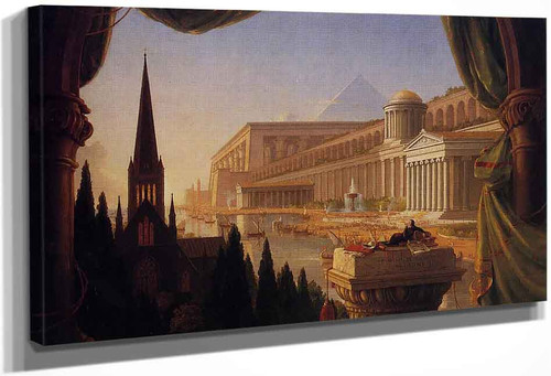 The Architect's Dream By Thomas Cole By Thomas Cole