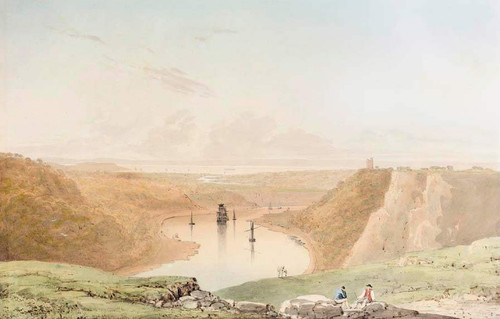 The Avon Gorge From Clifton Down, Looking Towards The Severn Estuary By Francis Danby