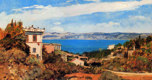 The Bay Of Marseille, Saint Henri By Paul Camille Guigou The Bay Of Marseille, Saint Henri By Paul Camille Guigou