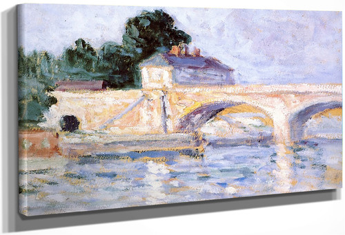 The Bridge By Maximilien Luce By Maximilien Luce