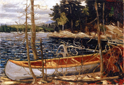 The Canoe By Tom Thomson