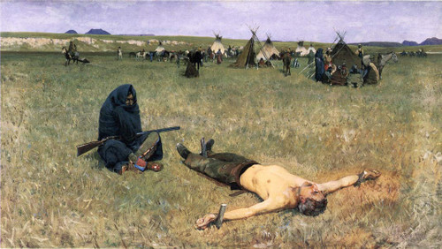 The Captive By Henry F. Farny By Henry F. Farny