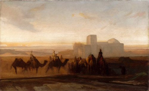 The Caravan By Alexandre Gabriel Decamps