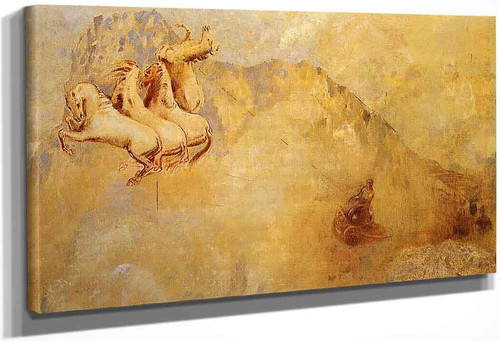 The Chariot Of Apollo By Odilon Redon