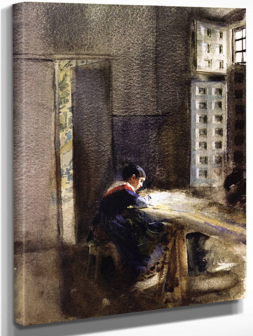 A Tapestry Manufacturer In Madrid By Anders Zorn