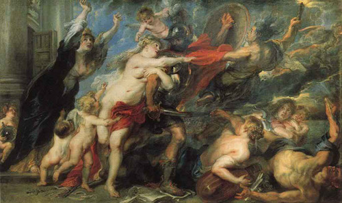 The Consequences Of War By Peter Paul Rubens
