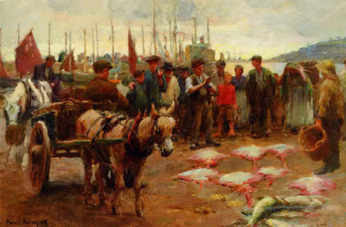 The Day's Catch By Harold Harvey