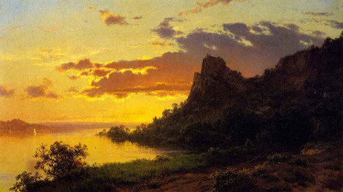 The Day;S Departure By Louis Remy Mignot