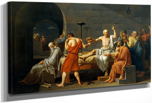The Death Of Socrates1 By Jacques Louis David By Jacques Louis David