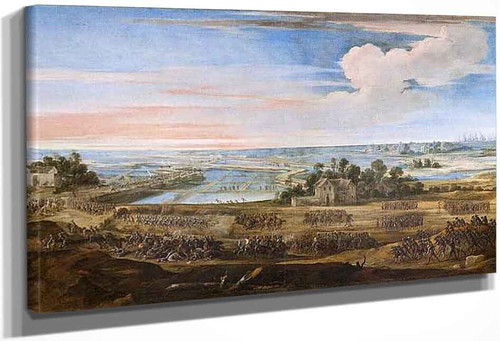 The Defeat Of The British Army Against The French On The Re Island In 1627 By Laurent De La Hyre