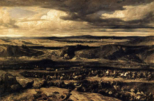 The Defeat Of The Cimbri By Alexandre Gabriel Decamps
