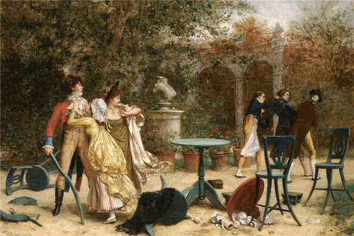 The Dispute By Frederik Henrdik Kaemmerer