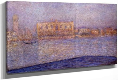 The Doges' Palace Seen From San Giorgio Maggiore1 By Claude Oscar Monet