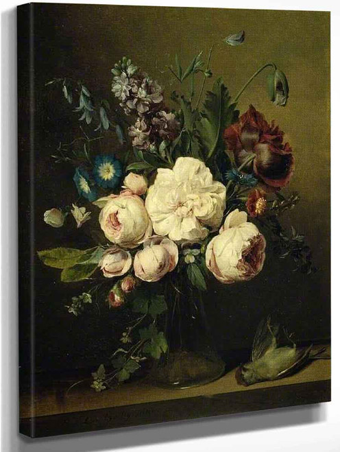 A Vase Of Flowers By Louis Leopold Boilly By Louis Leopold Boilly