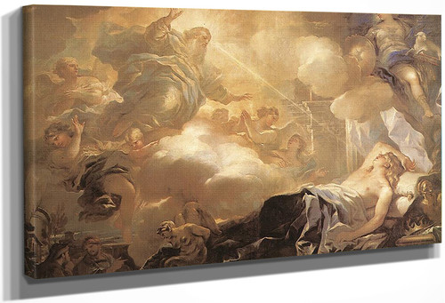 The Dream Of Solomon By Luca Giordano, Aka Luca Fa Presto By Luca Giordano