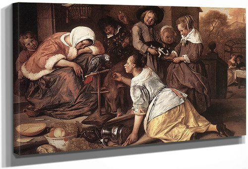 The Effects Of Intemperance By Jan Steen