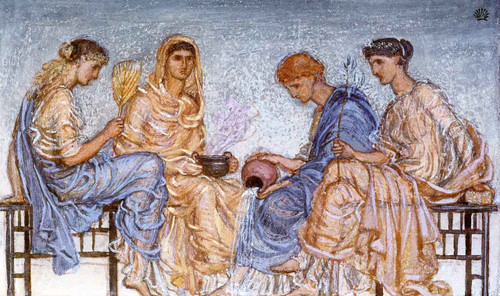 The Elements By Albert Joseph Moore, A.R.W.S. The Elements By Albert Joseph Moore, A.R.W.S.