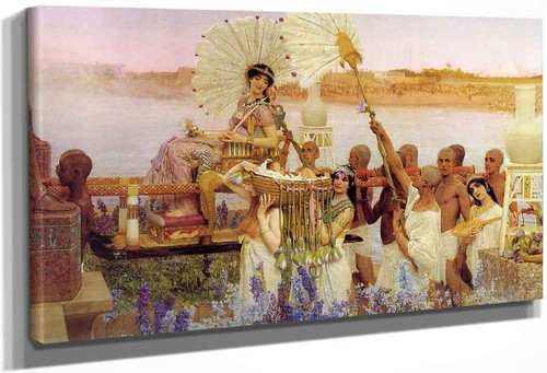 The Finding Of Moses 1 By Sir Lawrence Alma Tadema