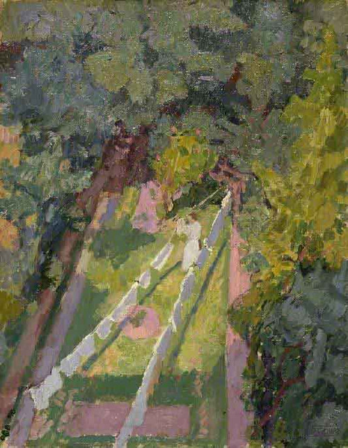 A View From The Window At 6 Cambrian Road, Richmond By Spencer Gore