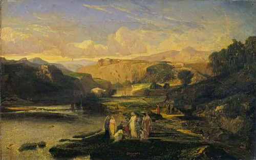 The Finding Of Moses By Alexandre Gabriel Decamps The Finding Of Moses By Alexandre Gabriel Decamps