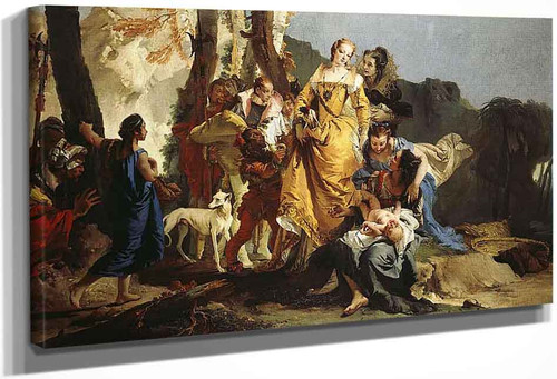 The Finding Of Moses By Giovanni Battista Tiepolo