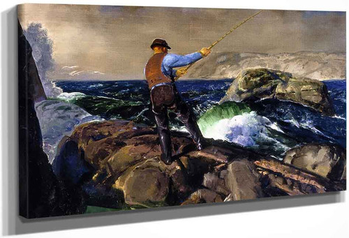 The Fisherman By George Wesley Bellows By George Wesley Bellows