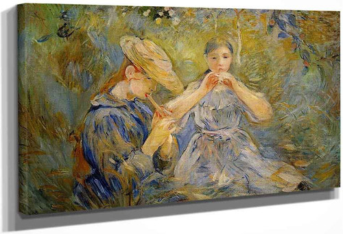 The Flageolet1 By Berthe Morisot