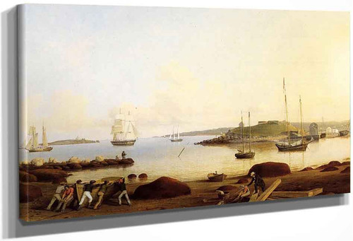 The Fort And Ten Pound Island, Gloucester, Massachusetts By Fitz Henry Lane