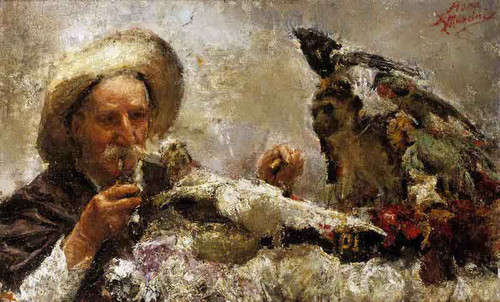 The Fortune Teller By Antonio Mancini