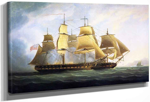 The Frigate H.M.S. By James E. Buttersworth