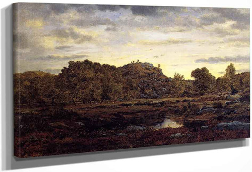 The Gorges D'apremont At Modday By Theodore Rousseau