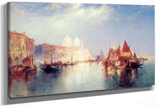 The Grand Canal By Thomas Moran