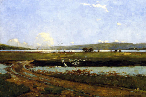 The Head Of The Holy Loch By George Henry, R.A., R.S.A., R.S.W. By George Henry, R.A., R.S.A., R.S.W.