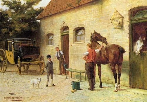The Heir By George Goodwin Kilburne By George Goodwin Kilburne