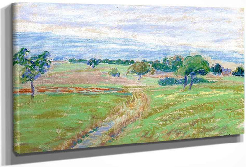The Hills Of Thierceville By Camille Pissarro Print or Oil