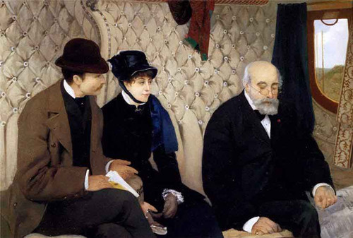 The Honeymoon Departure By Pierre Carrier Belleuse By Pierre Carrier Belleuse