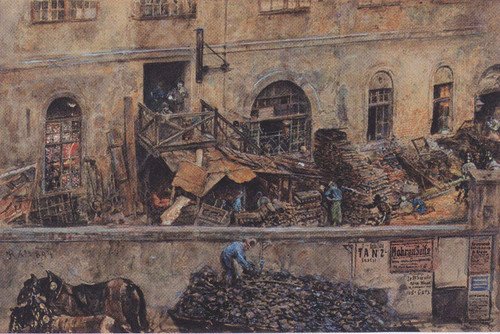 The Iron Foundry Kitschelt In The Skoda In Vienna2 By Rudolf Von Alt