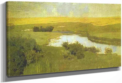 The Istra River. Study By Isaac Levitan