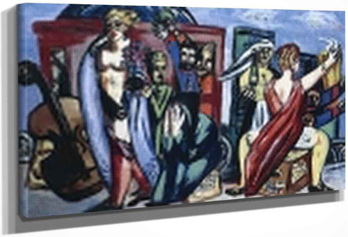 The Journey By Max Beckmann By Max Beckmann