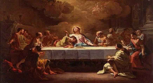 The Last Supper By Corrado Giaquinto By Corrado Giaquinto