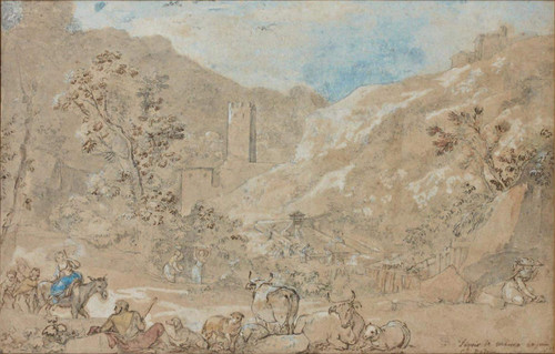 The Lavoir Of Marino By Charles Joseph Natoire By Charles Joseph Natoire