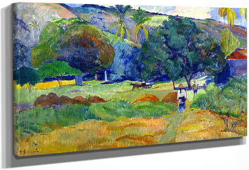 The Little Valley By Paul Gauguin