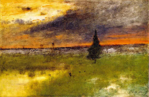 The Lonely Pine By George Inness By George Inness