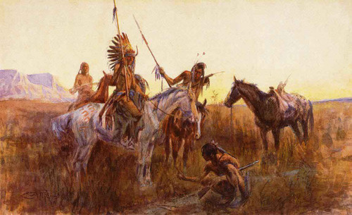 The Lost Trail By Charles Marion Russell