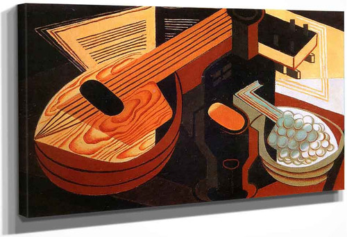 The Mandolin By Juan Gris